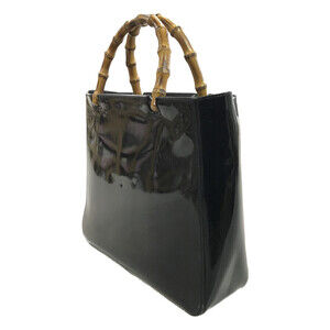 Gucci Handbag Shoulder Bag Handle Bamboo Top Leather